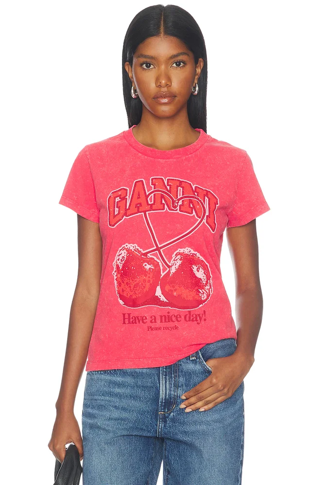Future Jersey Baby Fit Cherry Tee