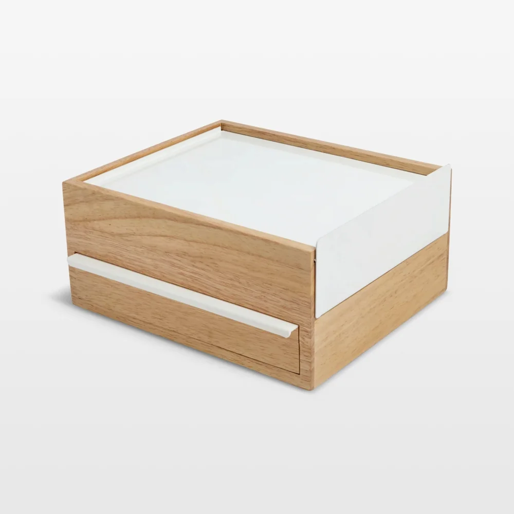 Stowit White and Neutral Jewelry Box Storage