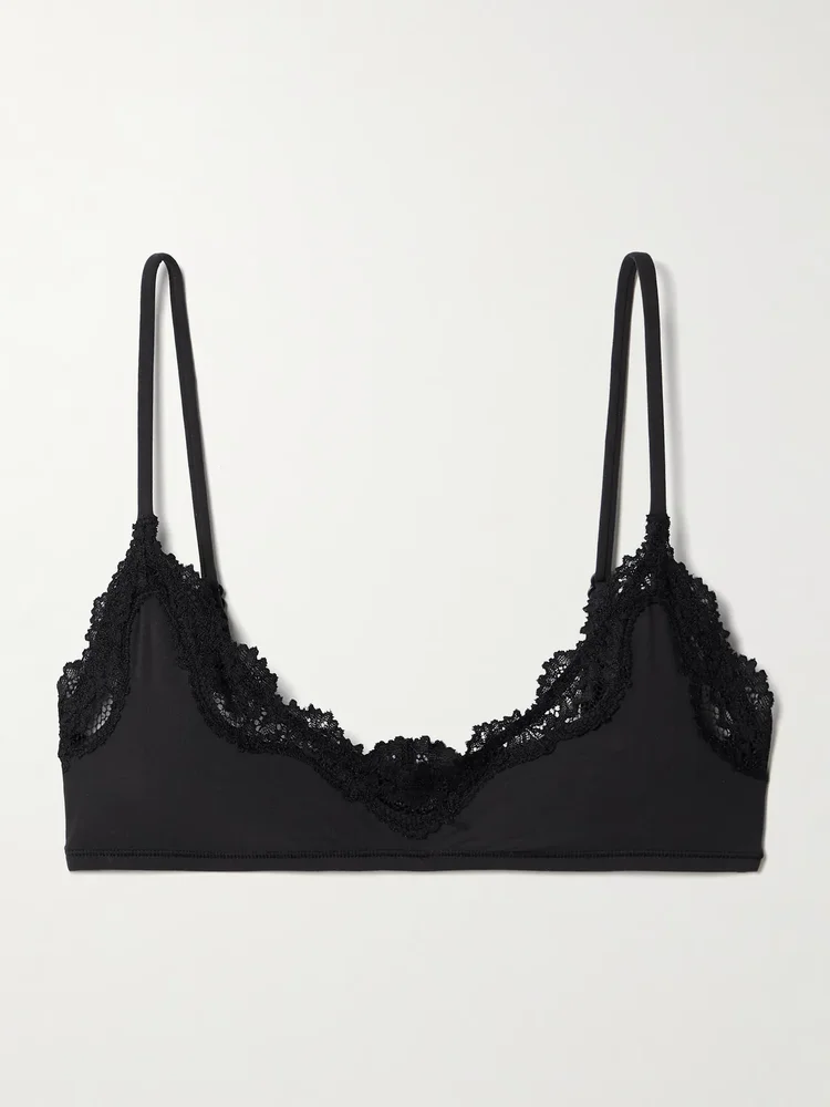 FITS EVERYBODY LACE SCOOP BRALETTE
