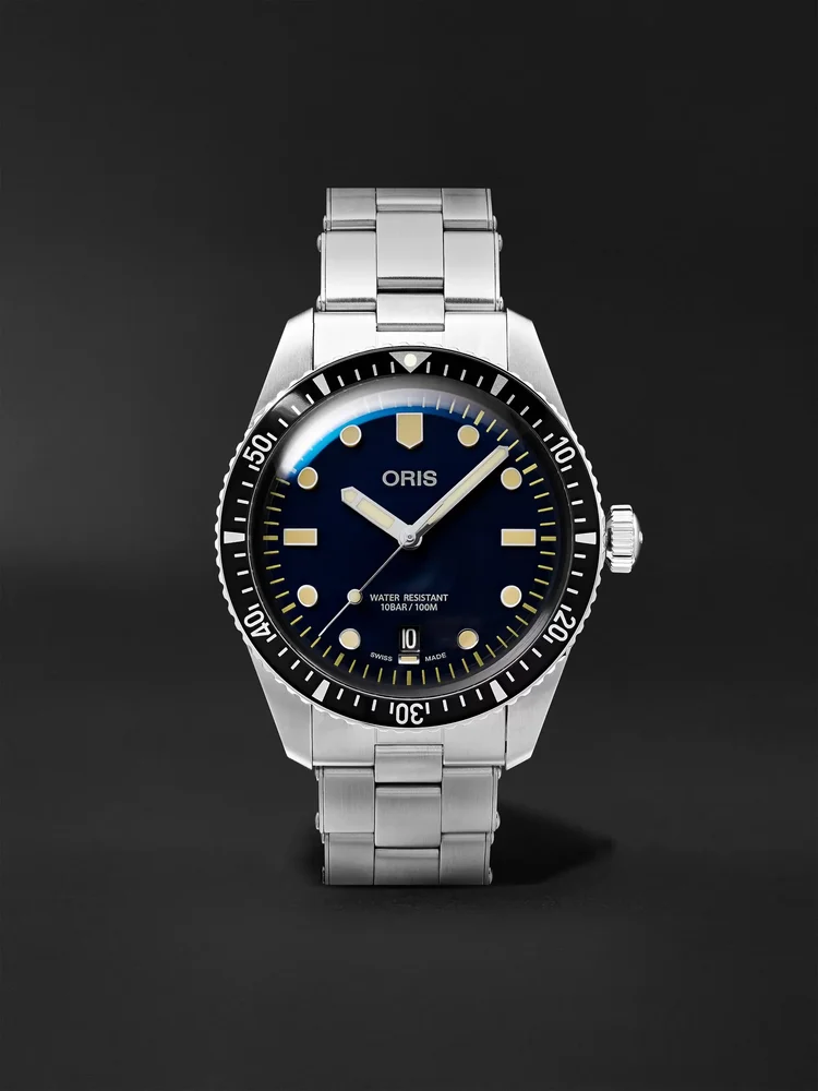 Divers Sixty-Five Automatic 40mm Stainless Steel Watch