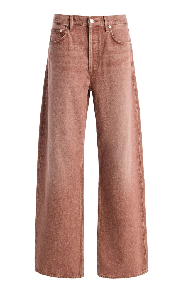 Arc Rigid Mid-Rise Bow-Leg Jeans