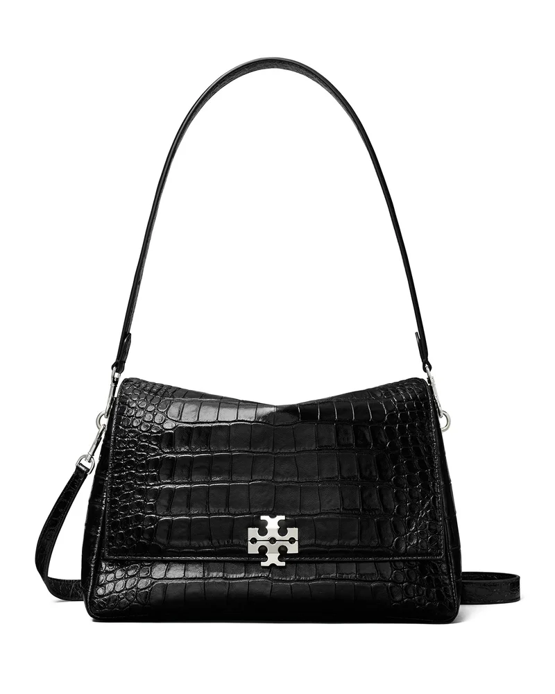 Charlie Embossed Shoulder Bag