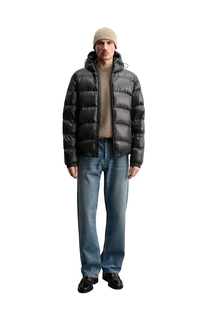 WATER REPELLENT 80% DOWN - 20% FEATHER PUFFER JACKET ORIGINS