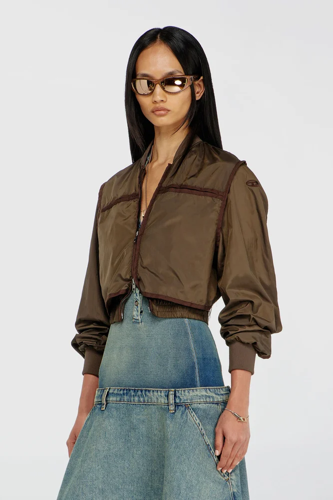 G-Otham Nylon Jacket with Tonal Taping