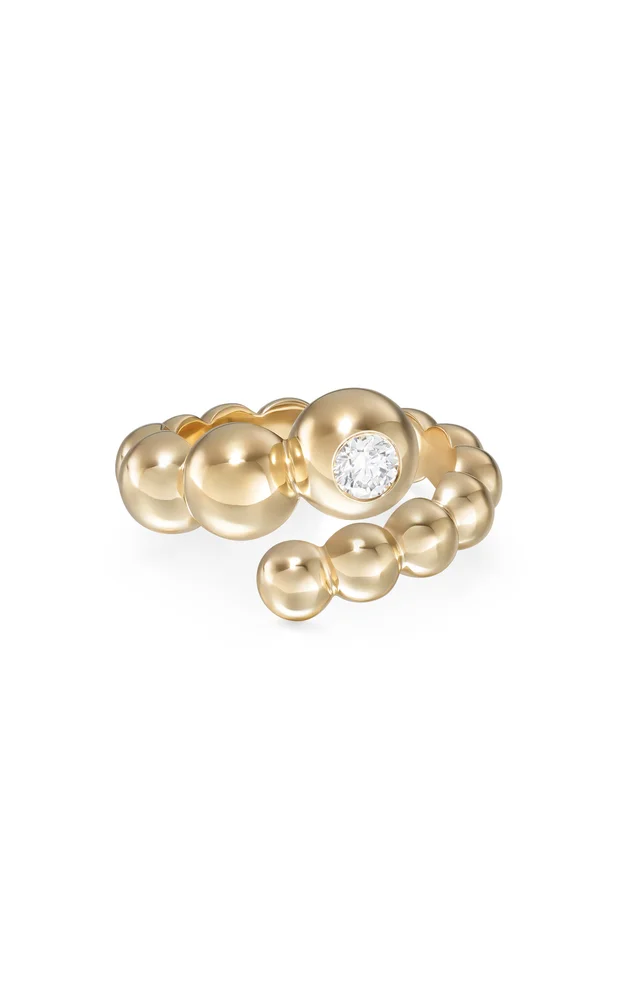 Audrey 18K Yellow Gold Diamond Ring