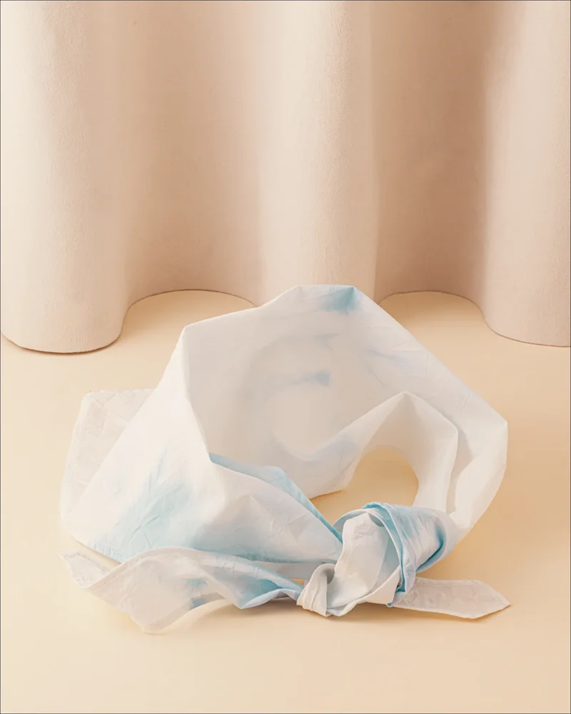Roseanna x La Bonne Brosse le Fichu Salty Gelato Bleu