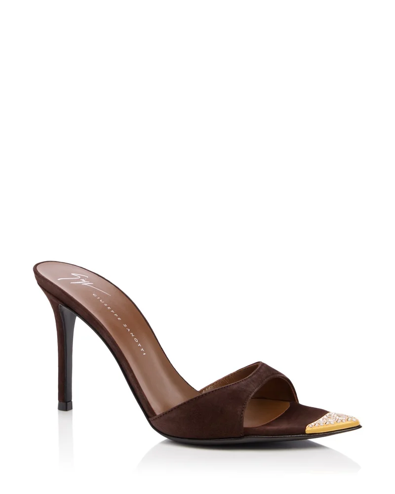 Women's Intriigo Embellished Toe Slide Sandals