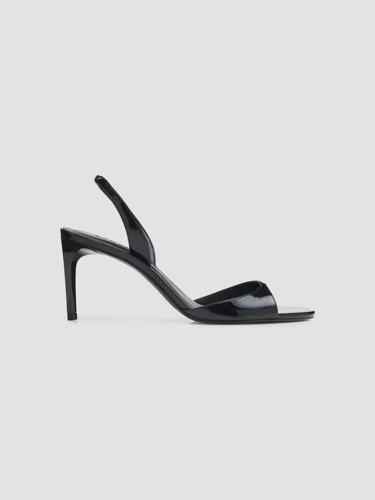 Schutz Scarlett Sling Patent Leather Slingback Sandals