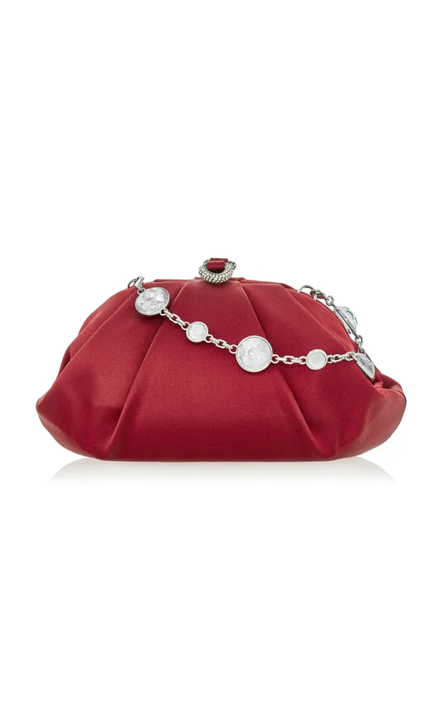 Gemma Satin Clutch