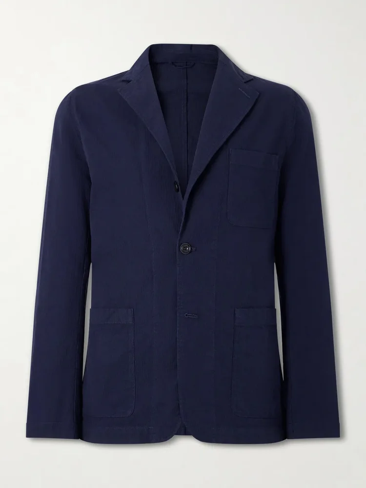Julian Textured Cotton Blazer