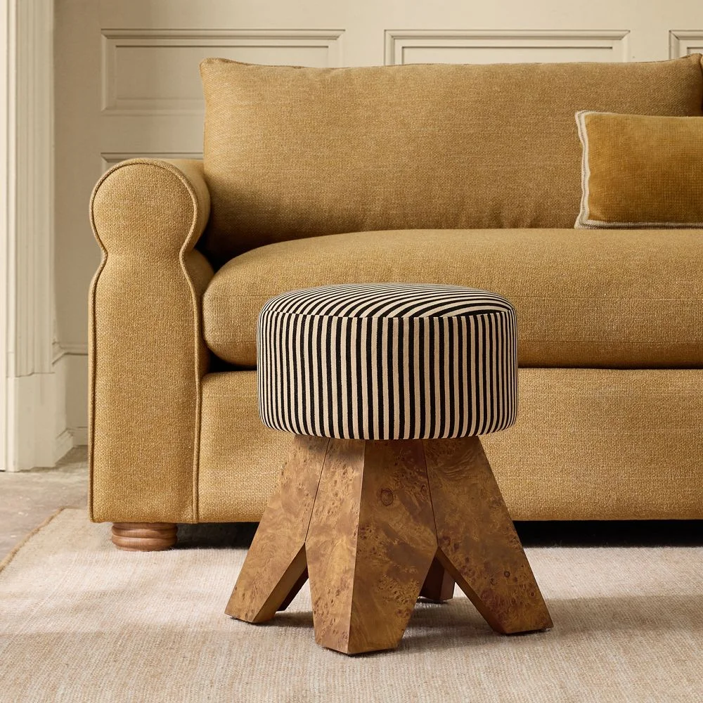 Pierce & Ward Swivel Vanity Stool