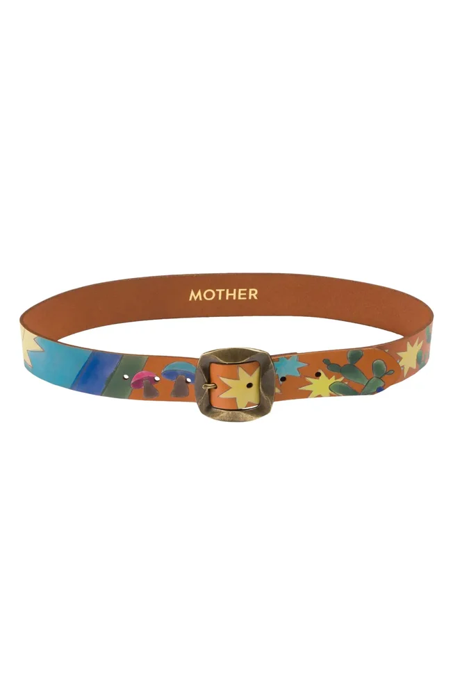 The Space Western Leather Belt