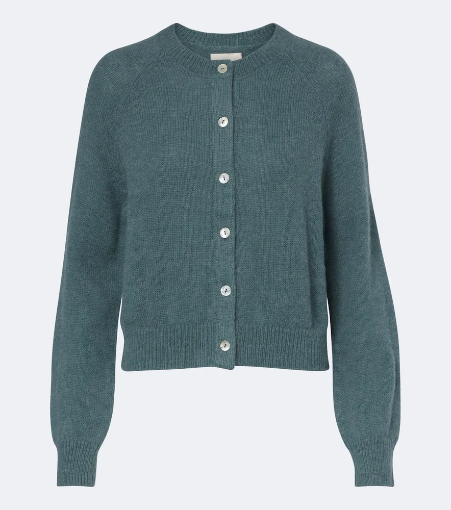 Petra wool and alpaca-blend cardigan
