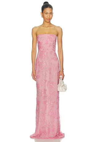 Eirene Hand-Dyed Cotton Maxi Dress
