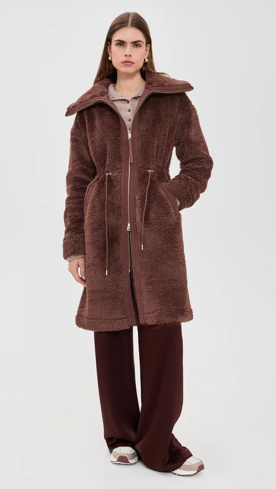 Bennet Long Sherpa Coat