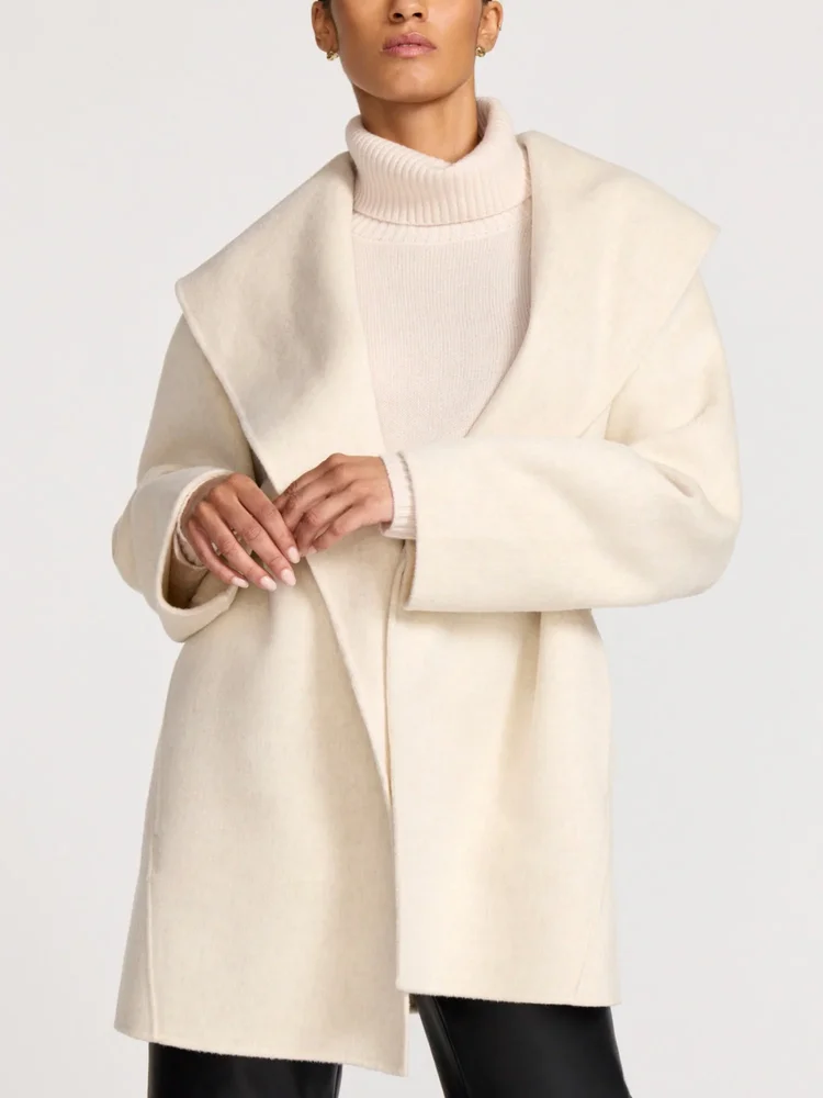 Women's Finley Coat in Cashew | Brochu Walker