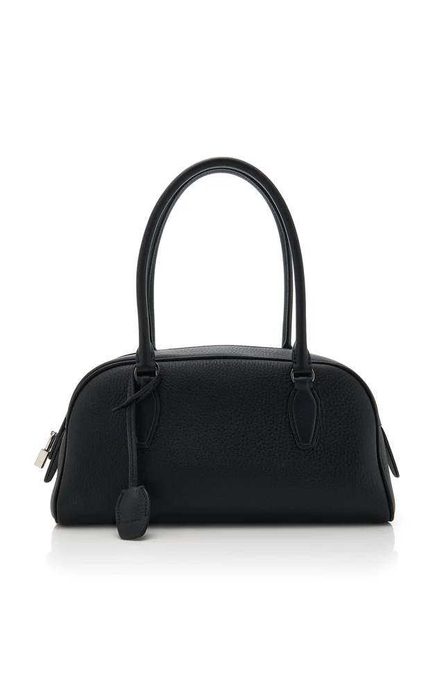 India East/West Small Leather Bag