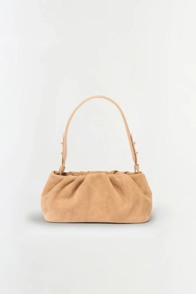 Harlow Suede Shoulder Bag