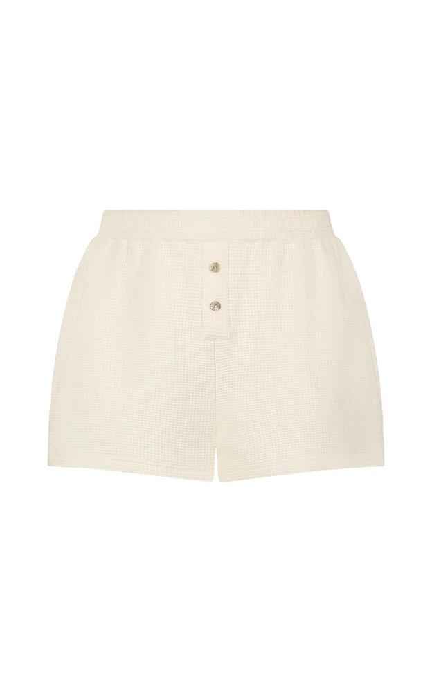 Waffle Knit Shorts