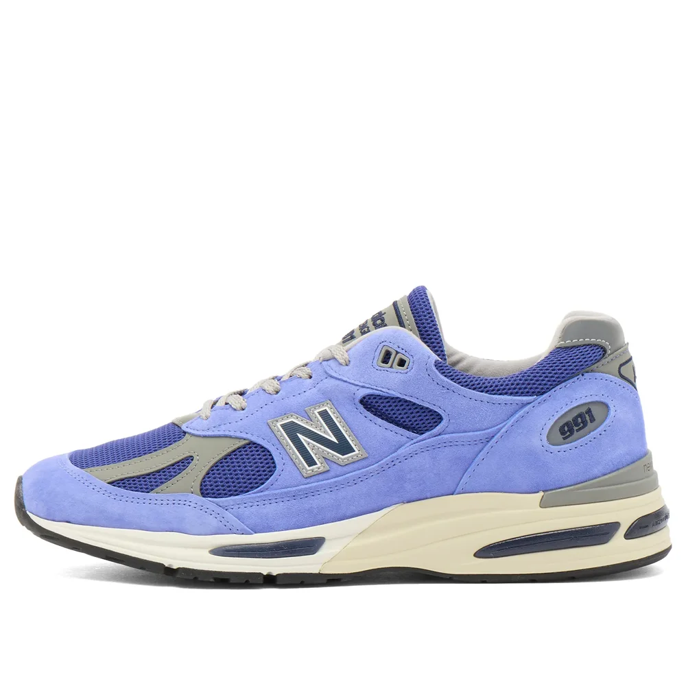 New Balance 991v2 Sneaker — Baja Blue & Deep Ultramarine