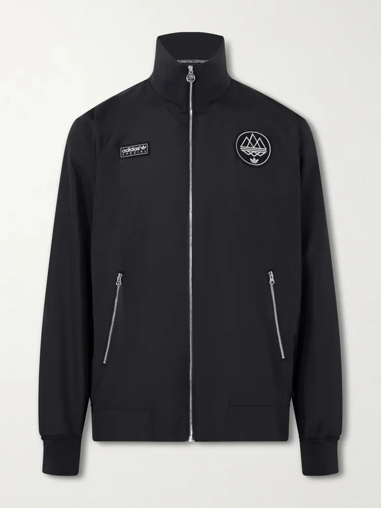 Hudswell Logo-Embroidered Rip-Stop Shell Lightweight Jacket
