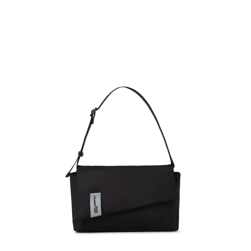 Padded Nylon Shoulder Bag