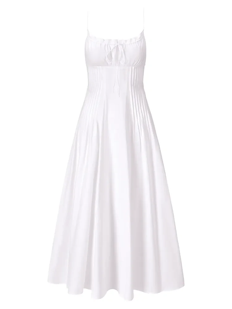 STAUD STAUD Margi Cotton Maxi Dress
