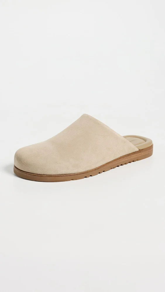 Emery Suede Clogs
