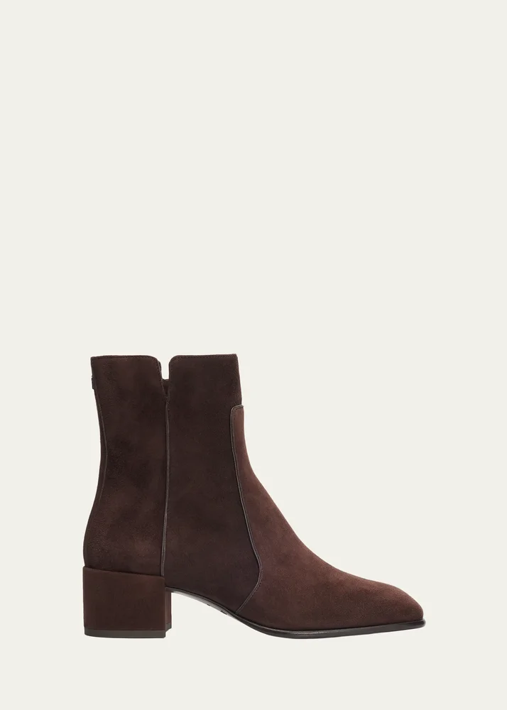 45mm Eliot Suede Ankle Boots