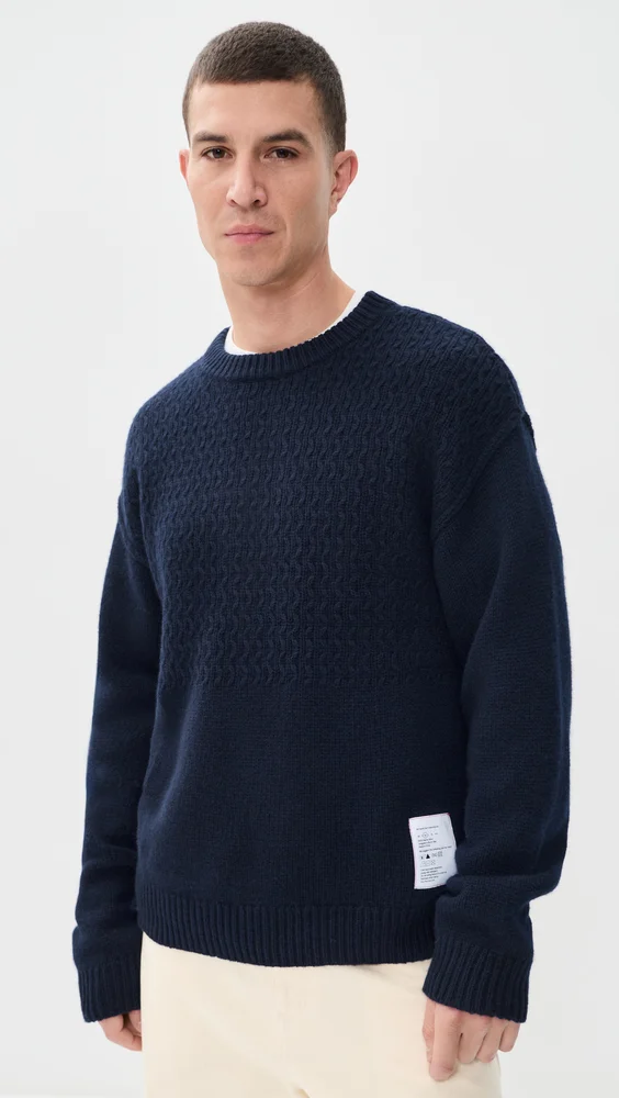 4-Way Merino Wool Knit Sweater