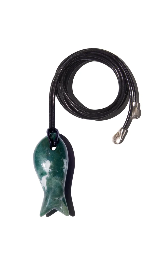 Moss Agate Necklace