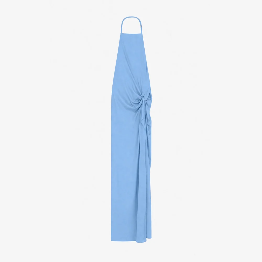 LONG BACKLESS DRESS