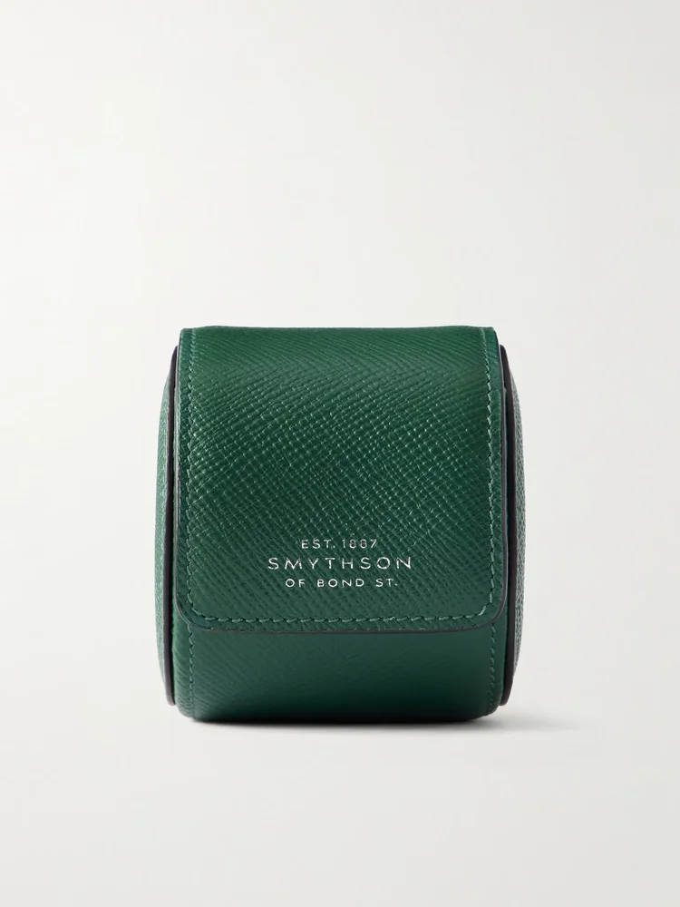 Panama leather single watch case