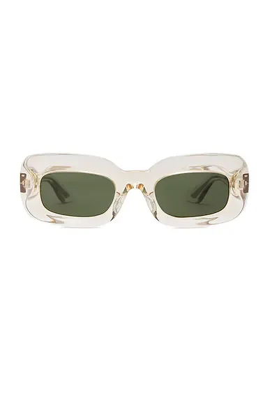 X Khaite 1966c Rectangle Sunglasses