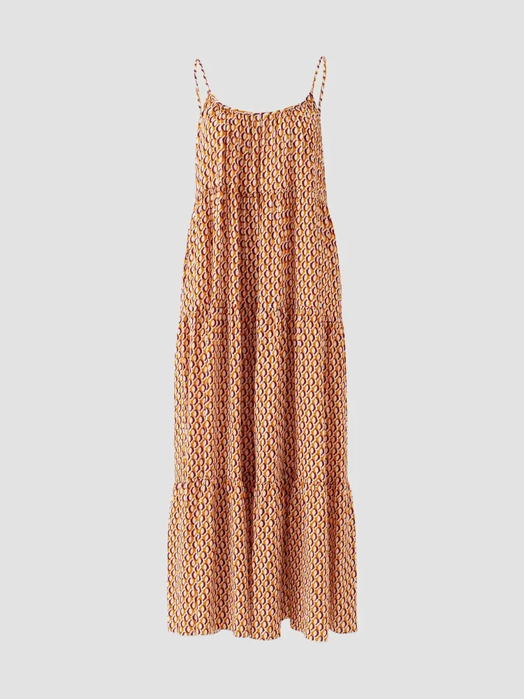 Electra Printed Maxi Dress