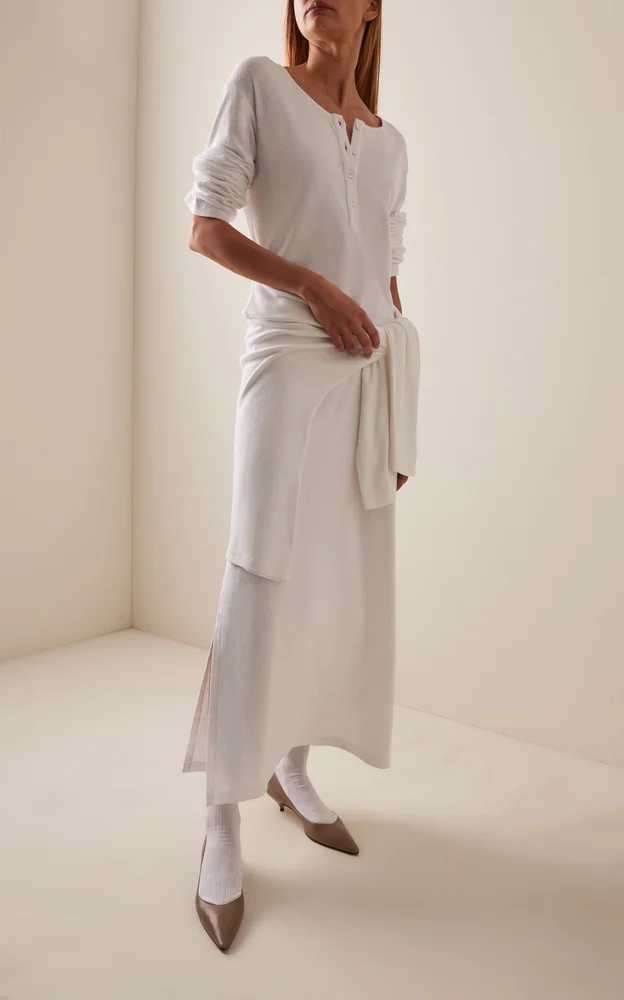 Latoya Cotton-Jersey Maxi Dress