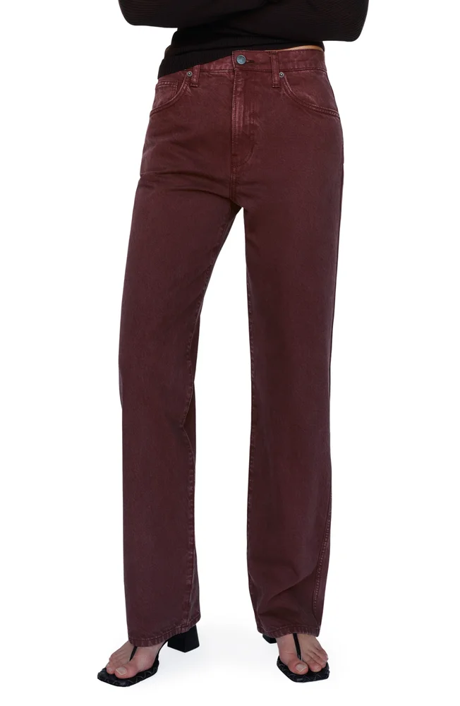 Val '90s Mid Rise Straight Leg Jeans