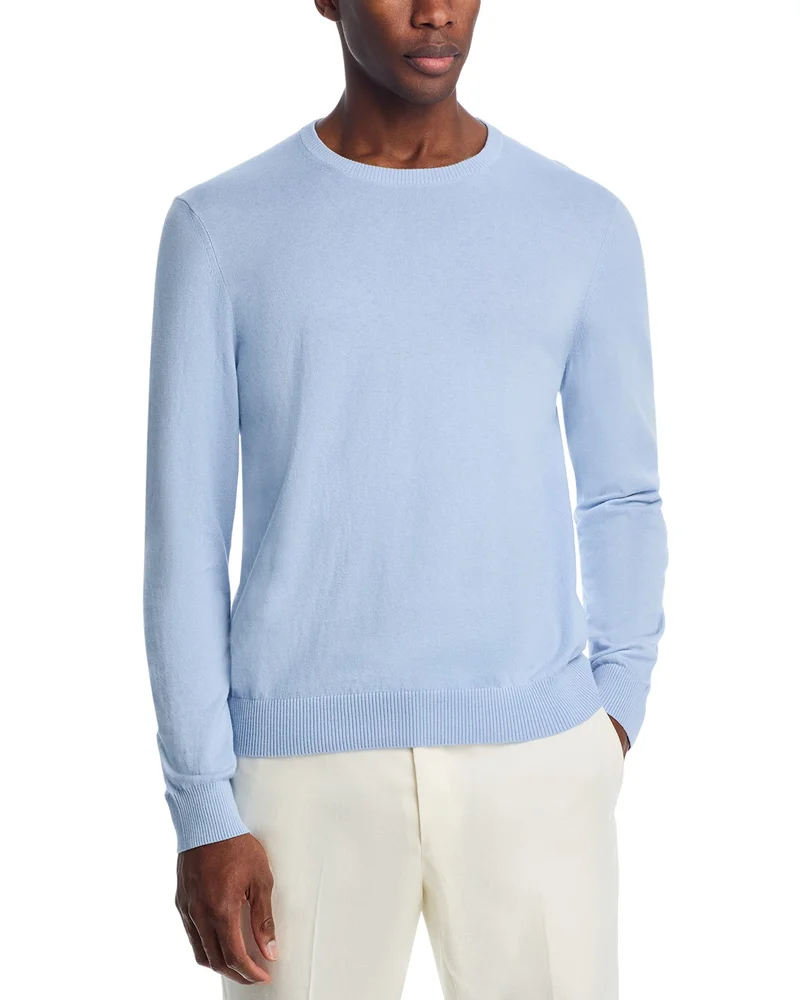 Cotton Cashmere Crewneck Sweater - Exclusive