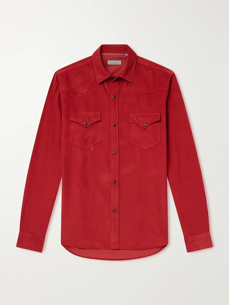 Cotton-Corduroy Shirt