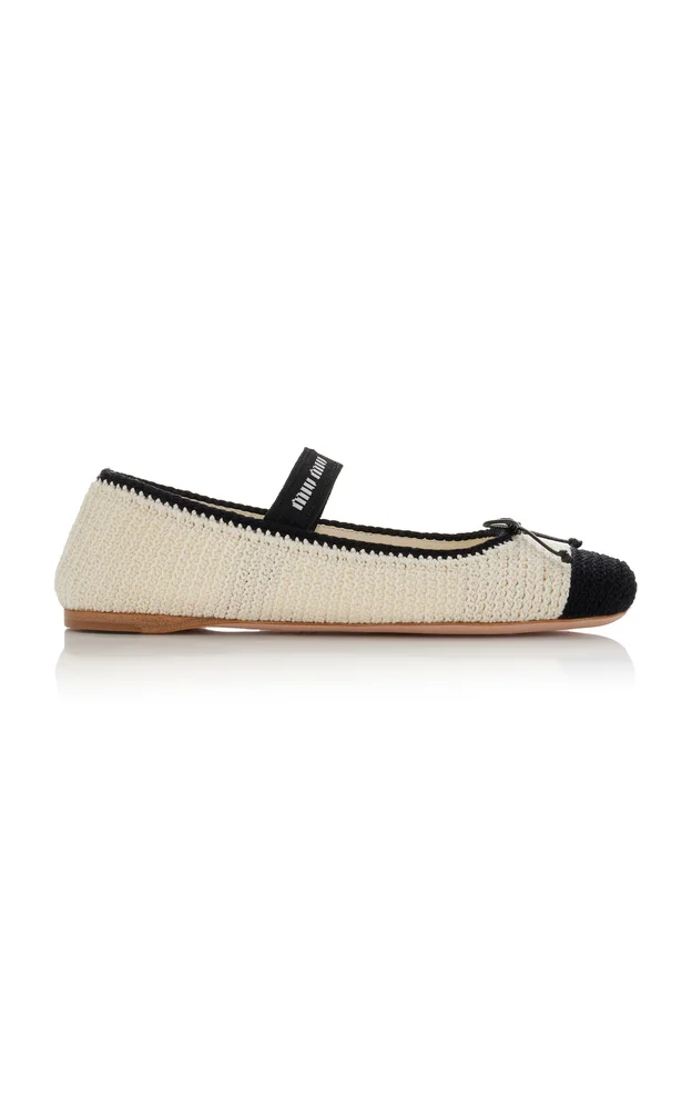 Crocheted Ballet Flats