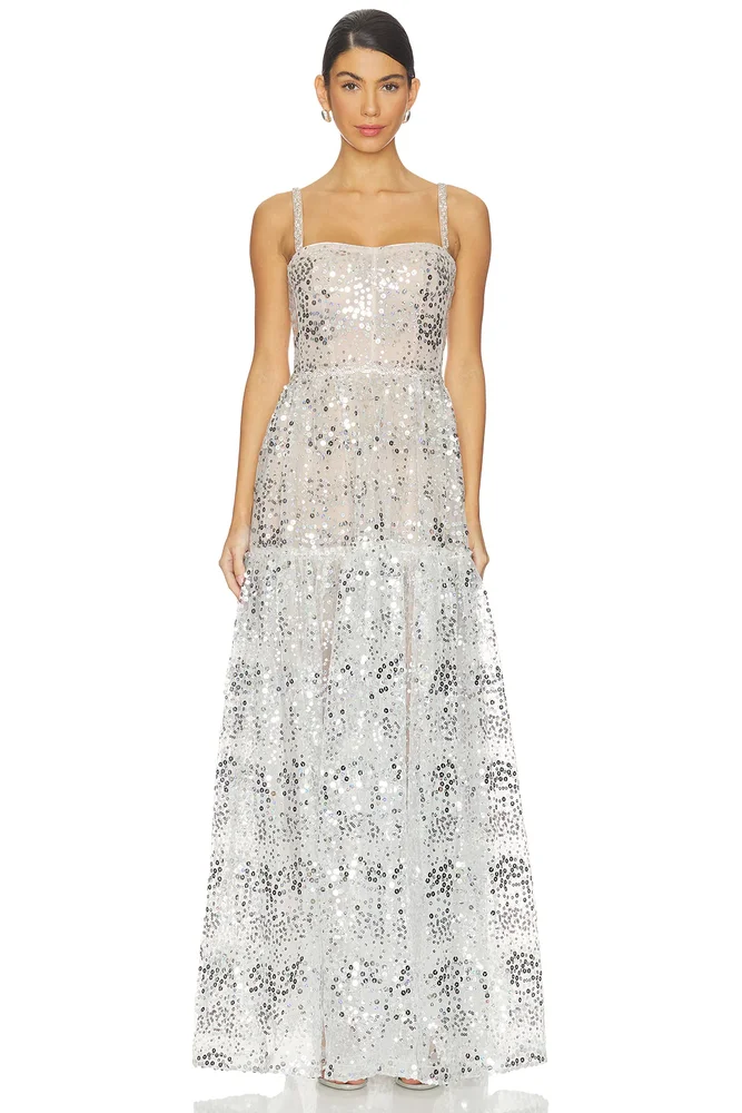 Midnight Embellished Gown