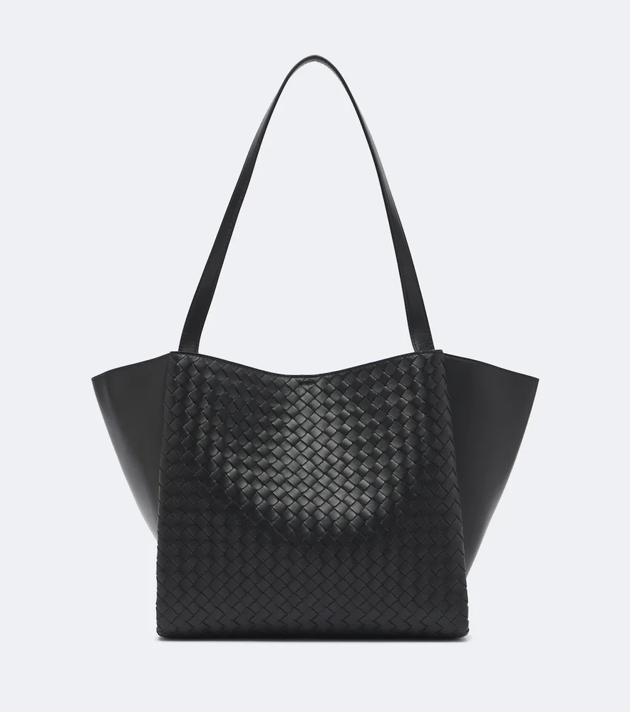 Corso Intrecciato leather tote bag