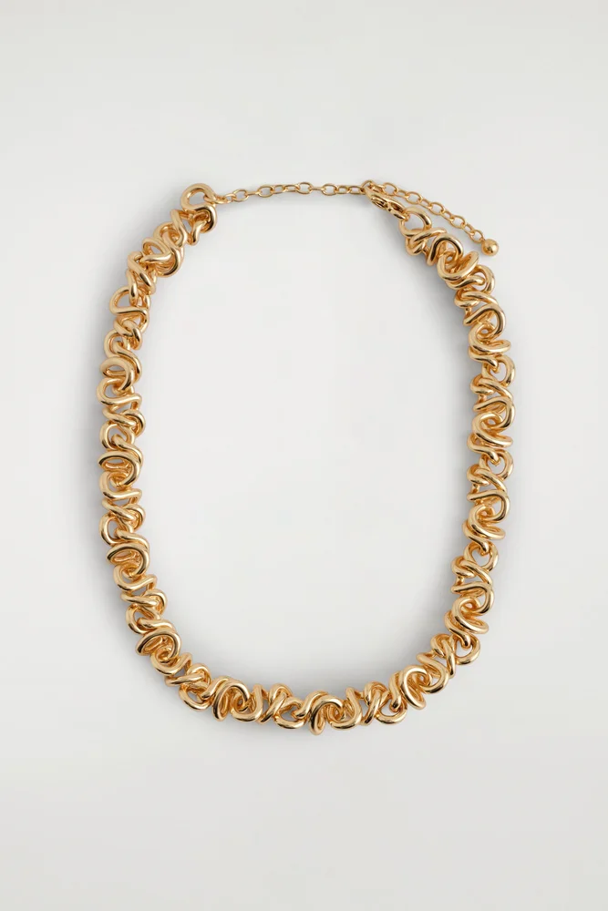 Knotted Chain Necklace