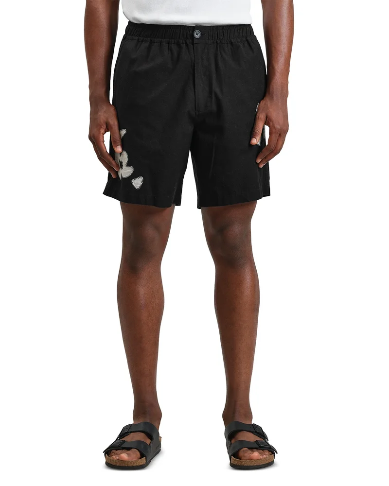 Kurt 8.5" Cotton Linen Shorts