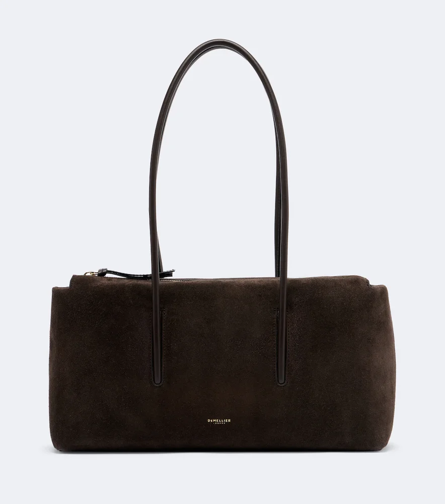 Stockholm suede shoulder bag