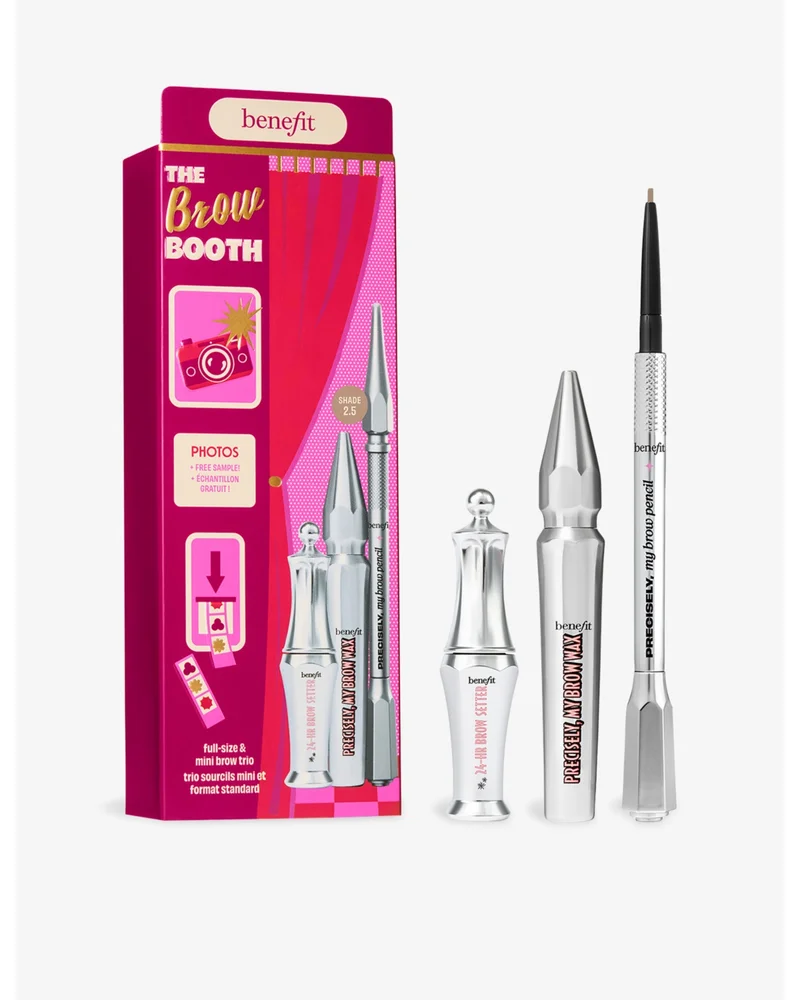 The Brow Booth Precisely, My Brow Pencil Wax & 24 Hour Brow Gel Trio Set