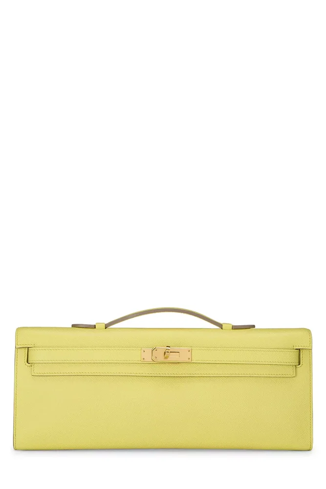Pre-Owned Kelly Cut Lime Epsom