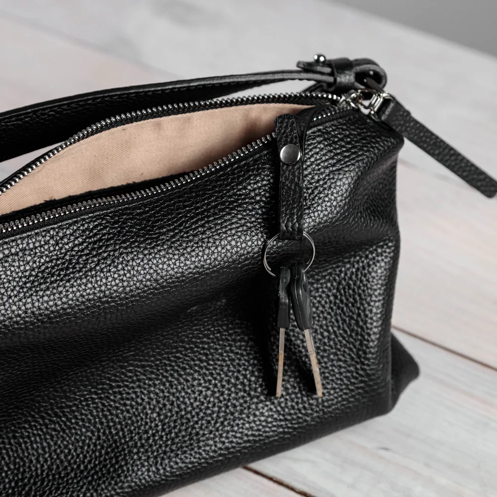 Small Leather Tote Bag