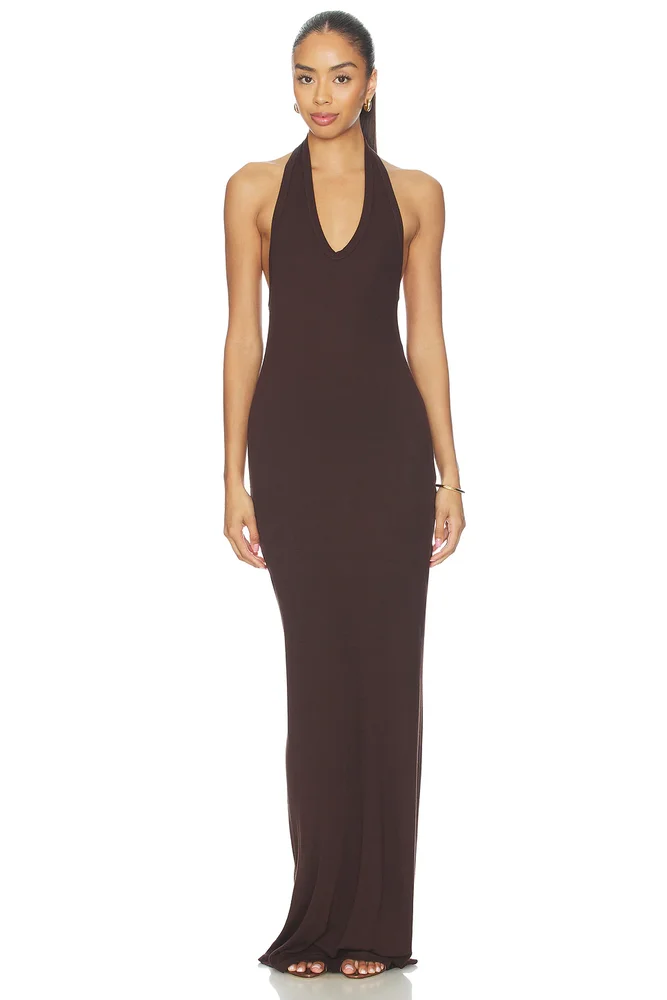 Cove Silk Maxi Dress