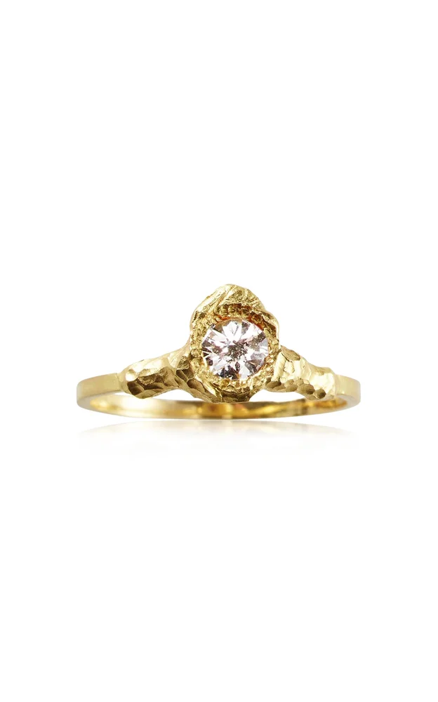 18k Yellow Gold Iman Ring